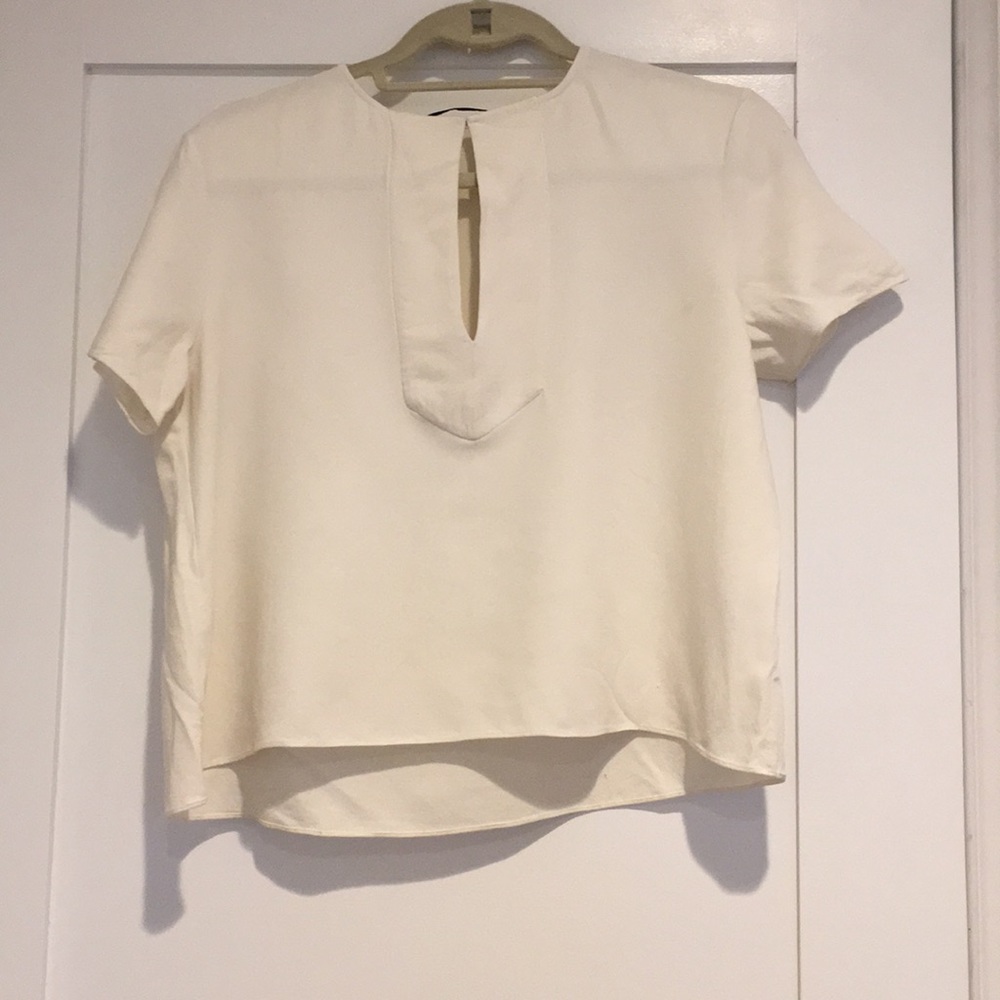 Easy fit white shirt